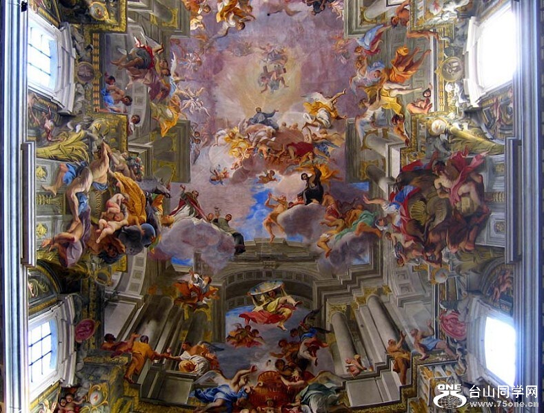 Andrea Pozzoʥɾãglise Saint-Ignace de Loyola de Rome춥ڻͼά